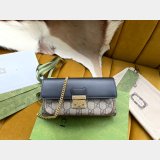 Buy Best Gucci AAA+ 658226 Padlock 2021 New Black/White Handbag