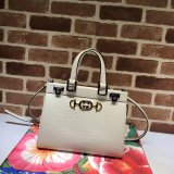 Top Quality Gucci Luxury Zumi snakeskin small top handle 569712 bag