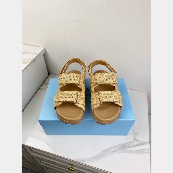 UK Cheap Prada Crochet sandals