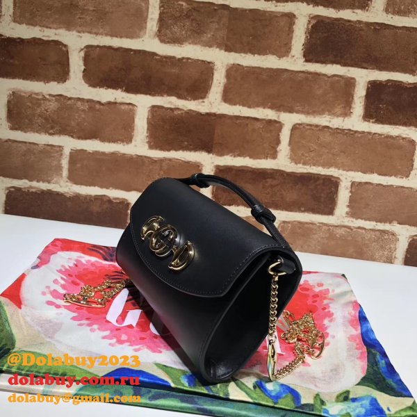 7 Star Gucci 564718 Strawberry Print Leather Zumi Mini Top Quality Bag