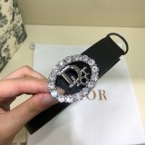 Wholesale Christian Dior AAA Belts 30mm Black Duplicate