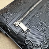 We Offer High-Quality Copy Black Gucci Signature Messenger 406410 Bag