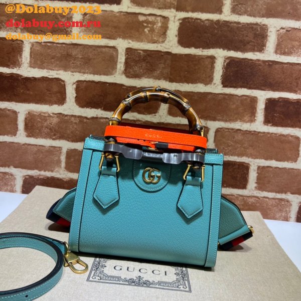 Gucci designer Knockoff 702732 Diana mini tote bag leather