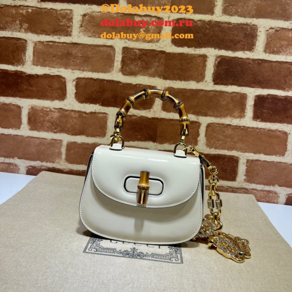 Gucci Bamboo 1947 724641 Top Duplicates Handle AAA+ Bag