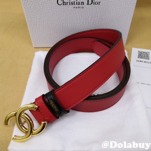 Best Best CC Double C Belt Red 1153