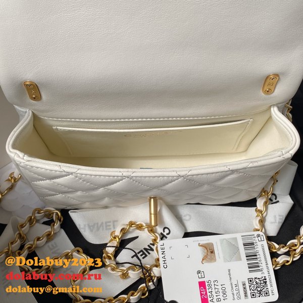 Top Quality CC MINI AS4385 pearl chain BAG 2024