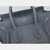 Celine UK Luggage nano shopper handbag Shoulder Gray bag