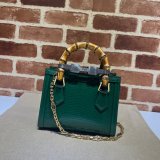 AAA Quality Fake Gucci Diana lizard 675800 bag