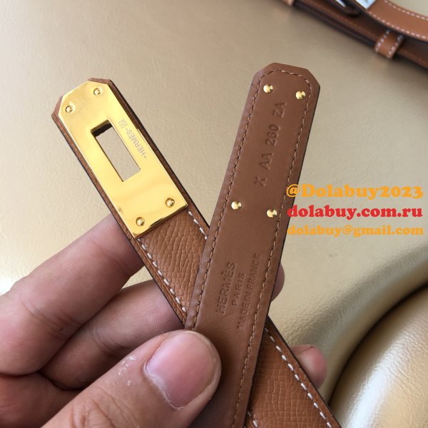 Inspired hottest selling hermes kelly thin belt 17mm