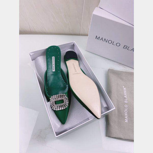 Bests Manolo Blahnik Luxury Satin Pumps