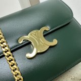 Designer Teen Triomphe Shiny 113583 Amazone Celine High Quality bag Bag