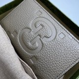 Top Quality Gucci Luxury 739478 Jumbo GG Card Case Wallets