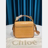 Designer Chloé AAA+ 6030 C Bag In Embossed Croco Effect