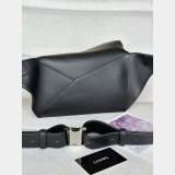 1:1 Mirror Loewe Small Classic Calfskin Puzzle Belt Bag