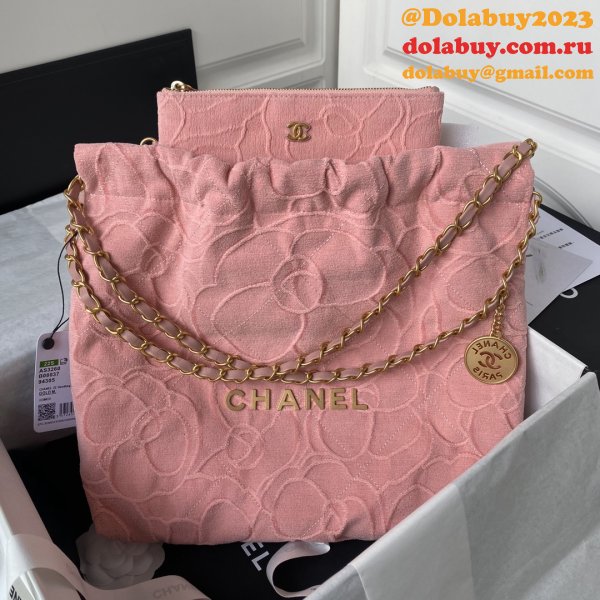 Buy Fake High-Quality Camellia 22 CC Bag AS3260 35cm