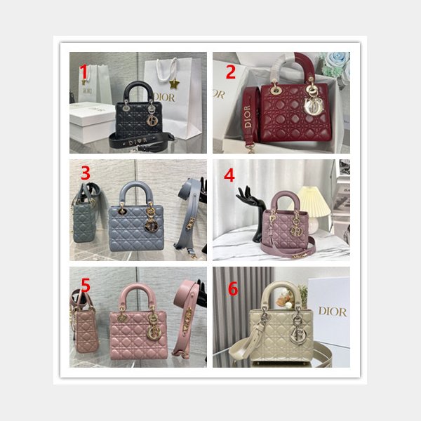 7 Star DIOR lady lambskin 20CM HANDBAG Inspired