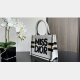 Inspired Miss Dior Inspired Allover Book Tote