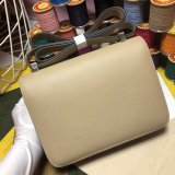 Hermes Constance Bag 23cm Epsom Leather Apricot Copy