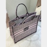 Designer Miss Dior Allover 1:1 Mirror Book Tote pink