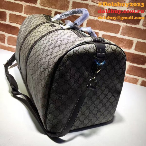 Perfect Gucci GG 206500 Plus Large carry-on Duffle Shoulder Bag