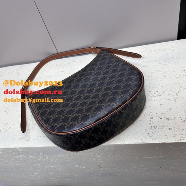 1:1 Mirror Heloise Cuir Triomphe 114712 Tan Replica Celine Bag