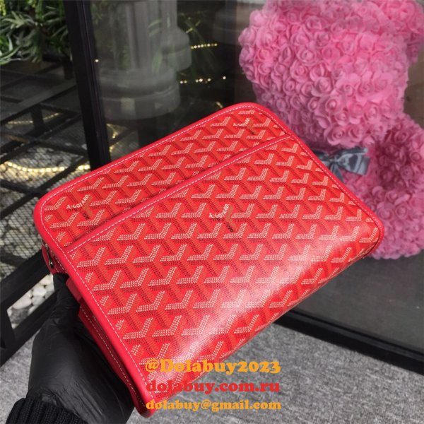 Copy Goyard Multi-Color Cosmetic toiletry bag