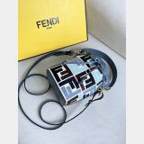 Knockoff Wholesale Fendi Mon Tresor FF small BUCKET BAG