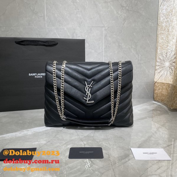 Wholesale Designer YSL LOULOU 487216 handbag 32CM