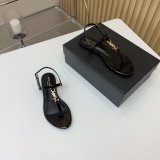 Cheap SAINT LAURENT flat sandals