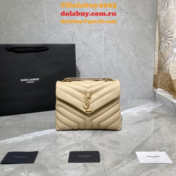 Perfect Perfect YSL LOULOU 494699 SHOULDER BAG 25CM