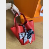 Hermes Knockoff Picotin Mm Clemens Fitting Red Bag