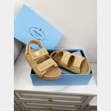 UK Cheap Prada Crochet sandals