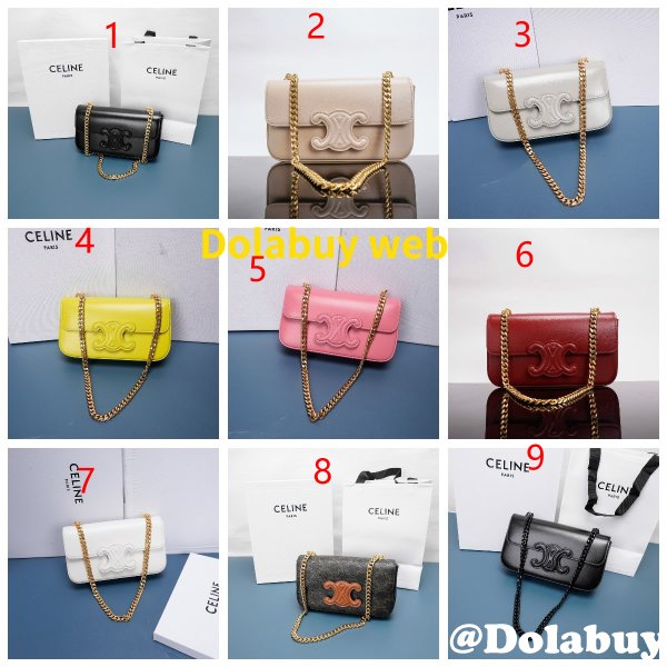 Fake Cheap Wholesale Celine Triomphe Handbags 21CM