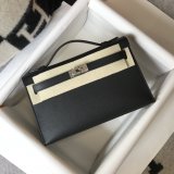 UK Hermes EPSOM LEATHER Mini Kelly Pouchette