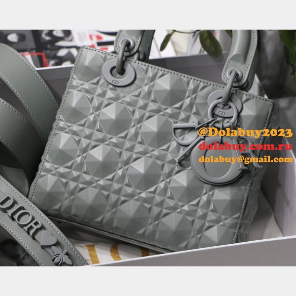 High Quality 1:1 Inspired Lady Dior 20cm Shop Designer Purses