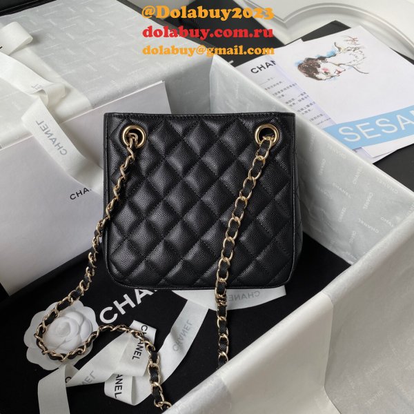 Best Online Store For Knockoff Bucket Lambskin AS3176 Bag