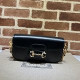 Knockoff Gucci Horsebit 1955 Shoulder Chain 735178 Designer Bag