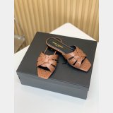 Designer Saint Laurent Cheap Tribute Slides Shoes