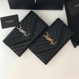 Saint Laurent YSL 403943 Monogram Compact Clutches Perfect