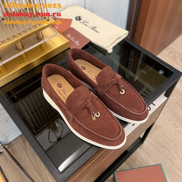 First Copy Loro Piana Fashion 2023 Retro Casual Shoes