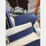 Hermes Birkin Epsom leather Handbags Dark blue Fashion