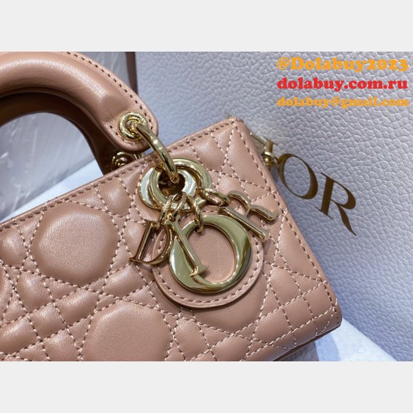 Designer Cheap Dior D-joy 16CM Pink Bags For Sale