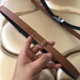 Inspired hottest selling hermes kelly thin belt 17mm