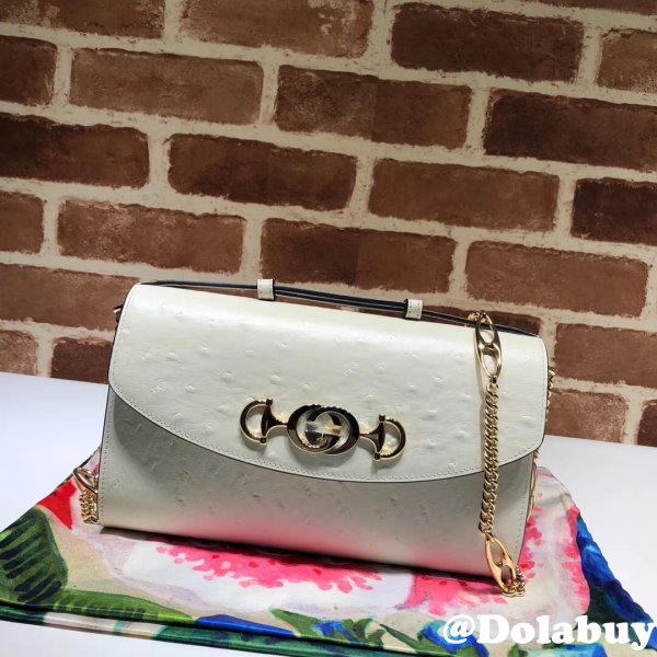 Knockoff Gucci Designer Zumi smooth leather small shoulder 572375 bag