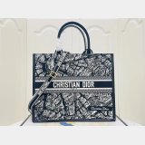 Copy Dior Book tote with strap new 1286 all size