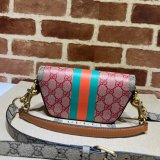 Perfect Gucci 723762 GG Top Handle Luxury Web Bag