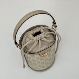 UK Gucci Ophidia Inspired Bucket Ebony Supreme 760199 Bag