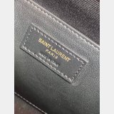 Copy YSL Saint Laurent Small Manhattan Top Handle Bag Red