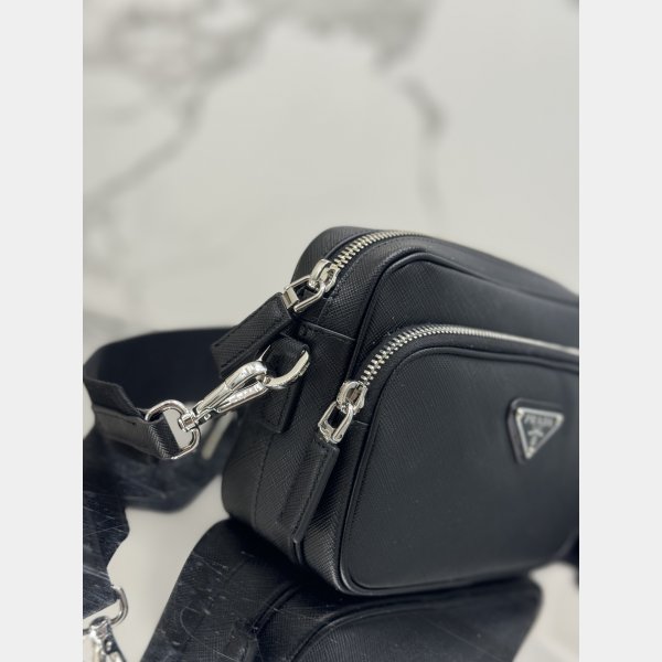 Best 7 Star Prada Saffiano men Camera bag