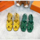 Eternite Slingback Sandals Luxury Hermes Wholesales Shoes